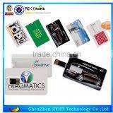Factory Price Full Capacity 4GB-16GB Usb 2.0 Credit Card Usb Flash Drive for Advertisement