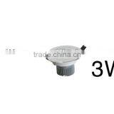 Round Lumen LED Down Light,3W