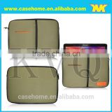 Hot Promotional custom neoprene tablet case sublimation,neoprene kids tablet case with handle