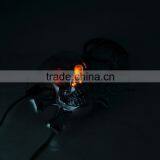 BJ-SL-056S New Arrival Chrome Short Stem ABS Plastic Skull LED Motorcycle Turn Signal Blinker Light thumbnail-5
