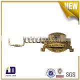 Customized antique gold souvenir Keychain for Promotion