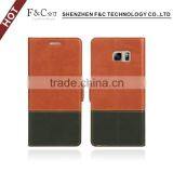 For Samsung Note 7 Magnetic Flip PU Leather Phone Case,Genuine Leather Case For All Model thumbnail-1