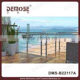 Boat Stainless Steel Pipe Railing Fittings/roof Safety Railings DMS-B22117