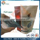 Brown Paper Bag With Window Stand Up Bag thumbnail-1