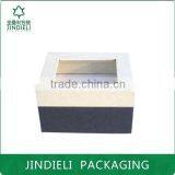 Watch Packaging Storage Box With Pvc Window