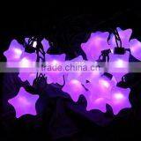 12W Waterproof Led Big Star String Light for Outdoor Decoration