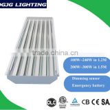 With dimming function suspended mount linear DLC 240W led high bay lights