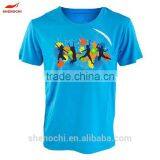 100% Polyester China Factory Price Brand New Fashion Custom Print T-shirt thumbnail-2