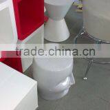 Art Studio Stylish Decoration Fiberglass Face Stool thumbnail-6