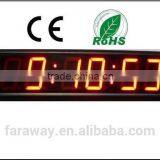 High Brightness 4" Led Countup and Countdown Clock thumbnail-4