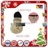 Cute Doll Toy Christmas Gift for Kids Standing Santa Claus Snowman Deer Figurine Xmas Home Indoor Table Ornament Decorations thumbnail-1