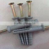 Nylon Hammer Fixing Anchors With Nail Screw thumbnail-1