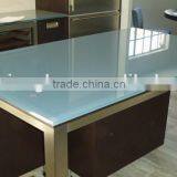 12mm Frosted Back Painted Glass With EN12150 Certificate thumbnail-1