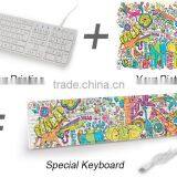Good Looking Wholesale Customize Printed Keyboard and Mouse Quality Choice thumbnail-1