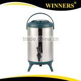 Large Capacity Stainless Steel 12L Thermo Container Ice Bucket with Faucet