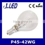 G45 E14 Glass Body 42w Halogen Bulb