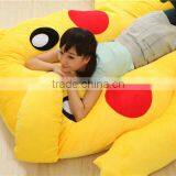 Newest Design Japan Stuffed Giant Pikachu Plush Bed Mattress With Memory Foam Sleepsuit Pokemon go Airbed Pikachu Mattress Sofa thumbnail-2