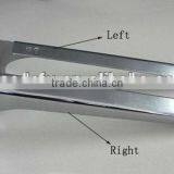 NEW CHROME GLASS SHELF BRACKETS FOR SLATWALL WITH SUCTION PADS FOR GLASS SIZE 25 CM