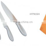 Stainless Steel Knife Set -7Pcs With Wooden Block