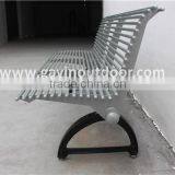 Cast Iron Outdoor Bench Outdoor Steel Pipe Bench thumbnail-3