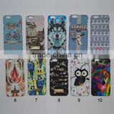 Print Pattern Soft TPU / Hard PC Phone Case Cover For iphone 6s Mobile Covers