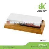Red-White 1000/6000 Grit Corundum Whetstone Knife Sharpening Stone thumbnail-2