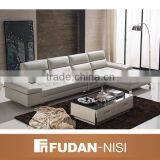 New Style Indoor Furniture Leather Corner Sofa Set Designs 2016 thumbnail-3