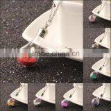 2016 Glass Dried Flower Chain Pendant Wish Bottle Necklace For Women Jewellery Wedding thumbnail-3