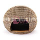 Paper Cat Scratcher Lounge Corrugated Cat Scratcher Cardboard Indoor Cat House