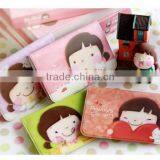 Korean Girl Lovely Business ID Credit Card Wallet Holder Pocket Bag Case thumbnail-3
