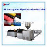 Single Wall Corrugated PE Pipe Extrusion Machine