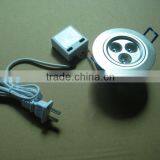 Super Quality Recessed 3w Ceiling Led Light 110-220V