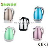 Small Household Appliance Wide Colors Double Layer Baking Paint Stainless Steel Electric Kettle thumbnail-1