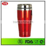 450ml Double Wall Branded Stainless Steel Coffee Tumbler With Press Lid thumbnail-6