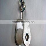 7/8' White Nylon Plastic Pulley thumbnail-1