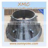 Energy & Mining Machine Cone Crusher Concave for Metso Nordberg