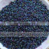 Factory Wholesale 2/3/4 MM Glass Seed Beads Plating Color Glass Seed Beads For Jewelry DIY Making