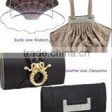 Ladies Evening Bags Rivet Leather Evening Bag Skull Party Bag thumbnail-1