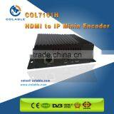 Hotel Iptv Mini Encoder, hd Multimedia to ip H.264 Streaming Encoder COL7101H