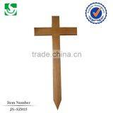 JS-SZ015 Funeral Fittings Wooden Grave Cross