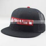 Oem Trucker Hat/snapback Trucker Mesh Hats/mesh Flat Brim Trucker Hat thumbnail-2