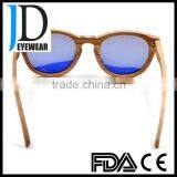 Men Women Polarized Fashion Design Wooden Sun Glasses With Logo thumbnail-5