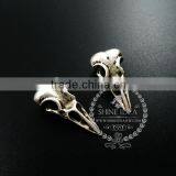 32*15mm Vintage Antique Silver Metal Heavy Duck Head Skull Pendant Charm 1830066 thumbnail-2