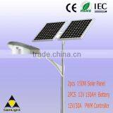 LED High Power Solar Street Light Without Pole IP67 With Solar Panel For Outdoor(SEM-R100-01S)