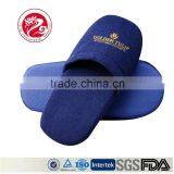 Yangzhou Cheap Embroidered Waffle blue Slippers Hotel Amenity