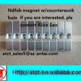 Countersunk Neodymium or Magnetic Assemblies