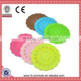 New Table Cup Mat Pad Cup Bowl Holder Coaster Flower Hollow Out Silicone Placemat Worldwide Store thumbnail-4