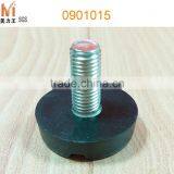 Black Plastic Adjusting Furniture Chair Leg Rubber Risers