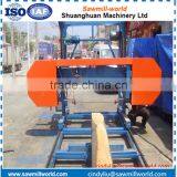 Wood Cutting Machine Portable Horizontal Band Saw Machine