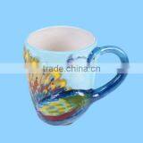 Ceramic Green Christmas Novelty Custom Cup Printing Mug thumbnail-6